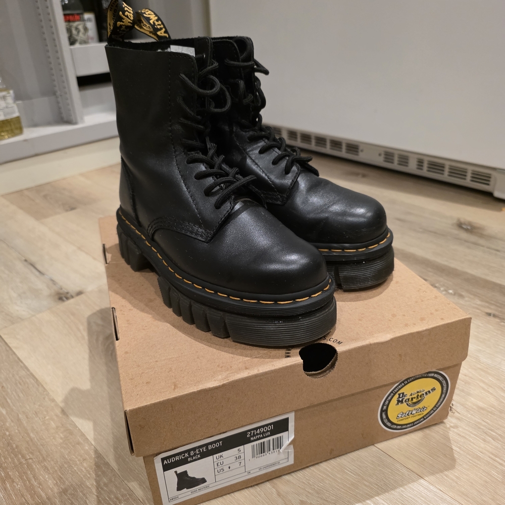 Black Dr. Martens Women's Boots